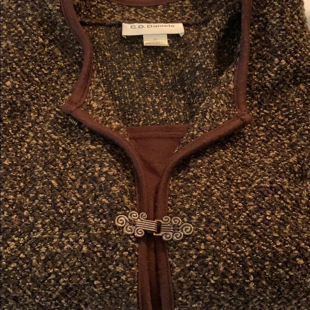 CD Daniels Buckle Up Sweater-sz 2X lot 41